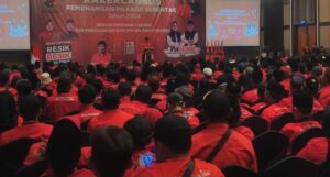 PDI Perjuangan Banyuwangi Menggelar Rakercabsus, untuk Pemenangan Pilkada Serentak 2024