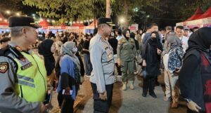 Ratusan Personil Pengamanan diterjunkan Polresta Banyuwangi Dalam Festival Musik Tepi Pantai