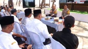 Cooling System, Kapolres Sumenep Silaturahmi dengan Para Kepala Desa Jelang Pilkada 2024