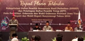 KPU Banyuwangi Tetapkan 1,3 Juta Pemilih untuk Pilkada 2024