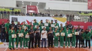 Tim Voli Putri Jatim Sabet Medali Emas pada PON XXI Aceh Sumut