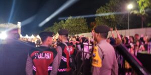 Situasi Kondusif, Polresta Banyuwangi Terjunkan Ratusan Personil Pengamanan Java Pop Fest di Pantai Boom Marina
