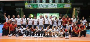 Tim Voli Putra Putri Polda Jatim Lolos 8 Besar Kapolri Cup 2024