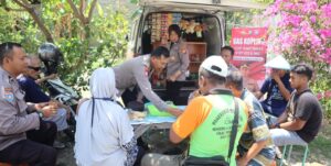 Cooling System Wujudkan Pilkada 2024 Damai, Polres Madiun Kota Gelar Gas Kopling