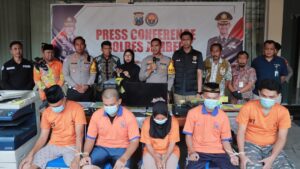 Polres Jember Berhasil Ungkap Pemalsuan Dokumen Lintas Provinsi, Lima Pelaku Diamankan