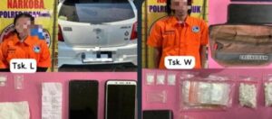 Polres Nganjuk Berhasil Ungkap Kasus Narkoba, Dua Tersangka Diamankan