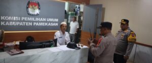 Kapolres Pamekasan Cek Kantor KPU dan Gudang Logistik Pastikan Kesiapan Pilkada 2024 Aman