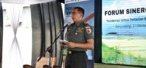Dandim 0825/Banyuwangi Hadiri Acara Forum Sinergi Tani Kolaborasi Untuk Pertanian Berkelanjutan