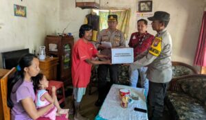 Peduli Disabilitas, Polres Probolinggo Berikan Tali Asih Kepada Anak Berkebutuhan Khusus