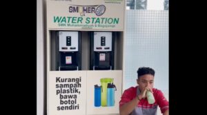 Smuhero Water Station, Inovasi Ramah Lingkungan Tekan Sampah Plastik di Sekolah