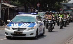Ciptakan Kamtibmas Aman Jelang Pelantikan Presiden dan Wakil Presiden, Polres Jember Gelar KRYD Patroli Gabungan