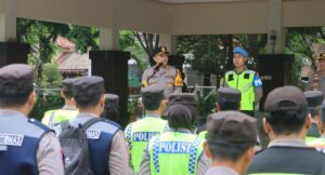 Polres Probolinggo Siagakan 400 Personel Gabungan Amankan Debat Perdana Cabup dan Cawabup