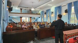Cooling System Pilkada 2024, Polres Kediri Gelar Minggu Kasih Di GKJW Pare