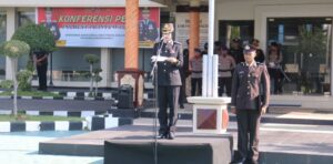 Polresta Banyuwangi Gelar Upacara Peringatan Hari Sumpah Pemuda ke-96 Tahun 2024