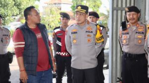 Kapolresta Banyuwangi Tinjau Kesiapan Logistik Pilkada 2024