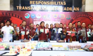 Dukung Asta Cita Prabowo-Gibran, Polri Sita Berton-ton Narkoba