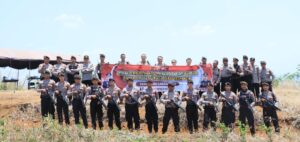 Polres Kediri Kota Gelar Latkatpuan Antisipasi Kerawanan Pilkada 2024