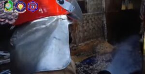 Kebakaran di Permukiman Padat Kramat Banyuwangi, Kerugian Capai Puluhan Juta, Pemilik Rumah Syok