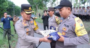 Polres Nganjuk Dorong Ketahanan Pangan Melalui Penanaman Jagung dan Budidaya Ikan di Lahan 12,2 Hektare