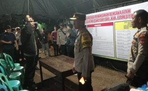 Astama Ops Kapolri Tinjau Posko Kemanusiaan Polda NTT, Pastikan Kesiapan Bantuan untuk Korban Erupsi Gunung Lewotobi
