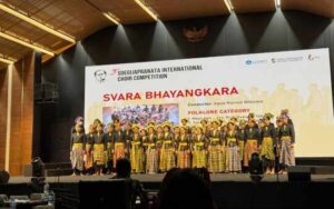 Tampil di Kompetisi Paduan Suara Internasional, Svara Bhayangkara Polri Masuk 5 besar dan Raih _Impresive Stage Performance