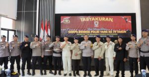 HUT Brimob ke 79, Polresta Banyuwangi Gelar Tasyakuran