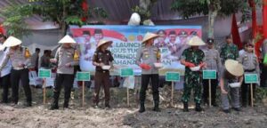 Polres Jember Resmi Launching Gugus Tugas Polri untuk Dukung Ketahanan Pangan