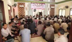 Cooling System, Polres Bangkalan Gelar Doa Bersama untuk Pilkada 2024 Aman dan Damai