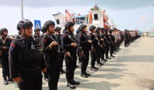 Kapolres Sumenep Lepas Personel BKO Pengamanan Pilkada 2024 di Tiga Wilayah Kepulauan