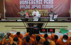 Polda Jatim Berhasil Ungkap 28 Kasus TPPO, 41 Tersangaka Diamankan