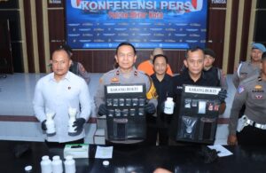 Polres Blitar Kota Berhasil Ungkap Peredaran Narkoba, Amankan 2 Tersangka dan Belasan Gram Sabu