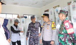 Pasca Pungut dan Hitung Suara Pilkada 2024, Polresta Banyuwangi Bersama Forkopimda Patroli ke PPK Pastikan Situasi Kondusif