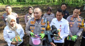 Polresta Malang Kota Tanam Jagung Varietas Unggul, Komitmen Dukung Program Food Estate Untuk Swasembada Pangan