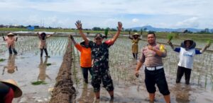 Bhabinkamtibmas Ajak Masyarakat Bersemangat Dalam Melestarikan Ketahanan Pangan