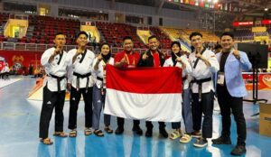 Tim Taekwondo Polri Sabet 7 Emas di Kejuaraan Terbuka Quang Ninh Vietnam