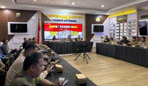 Polresta Banyuwangi Gelar Rapat Koordinasi ABBWI Dan ABBI Bersama Instansi Terkait Ciptakan Situasi Kondusif