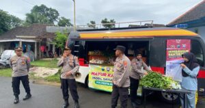 Mobil Mayur Kamtibmas Polresta Banyuwangi Kembali Beraksi,Warga Riang Hati