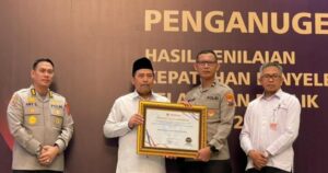 Polres Bojonegoro Meraih Predikat Kualitas Tinggi Pelayanan Publik Terbaik Nasional