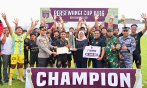 Bupati Ipuk Apresiasi Penyelenggaraan Persewangi Cup U-16