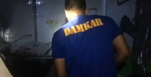 Kebakaran di Laundry Nara Kleaners Banyuwangi, Satu Karyawan Alami Luka Bakar