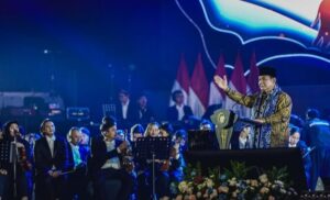 Hadiri Perayaan Natal Nasional, Presiden Prabowo Sampaikan Terima Kasih kepada Kapolri & Panglima TNI