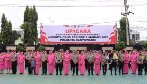 Sebanyak 73 Anggota Polresta Banyuwangi Naik Pangkat