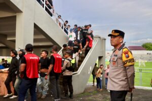 Polresta Banyuwangi Perketat Pengamanan Kompetisi Sepak Bola Liga 4 PSSI Jatim 2025