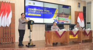 Tren Kriminalitas dan Kecelakaan Menurun Selama Operasi Lilin 2024 di Malang