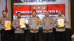 Tingkatkan Kinerja Dan Pelayanan, Polresta Banyuwangi Laksanakan Gelar Sosialisasi DIPA TA 2025