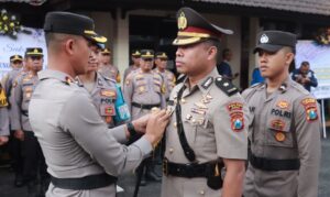 Kapolres Jember Pimpin Serah Terima Jabatan Pejabat Utama Polres