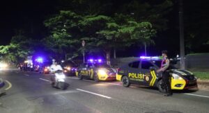 Polresta Banyuwangi Gelar Patroli Gabungan Skala Besar untuk Antisipasi Balap Liar