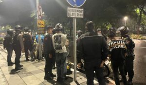 Polrestabes Surabaya Amankan 5 Pemuda Diduga Pesilat yang Konvoi