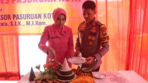 Polres Pasuruan Kota Bangun Barak Dalmas, Wujud Perhatian Kepada Anggota