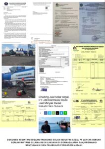 Dugaan Transaksi Solar Industri Ilegal, Fakta vs Klaim PT Lancar Berkah Berlimpah
